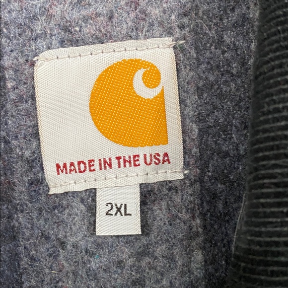 Carhartt Black Bomber Jacket with Embroidered Patches - Picture 2 of 8